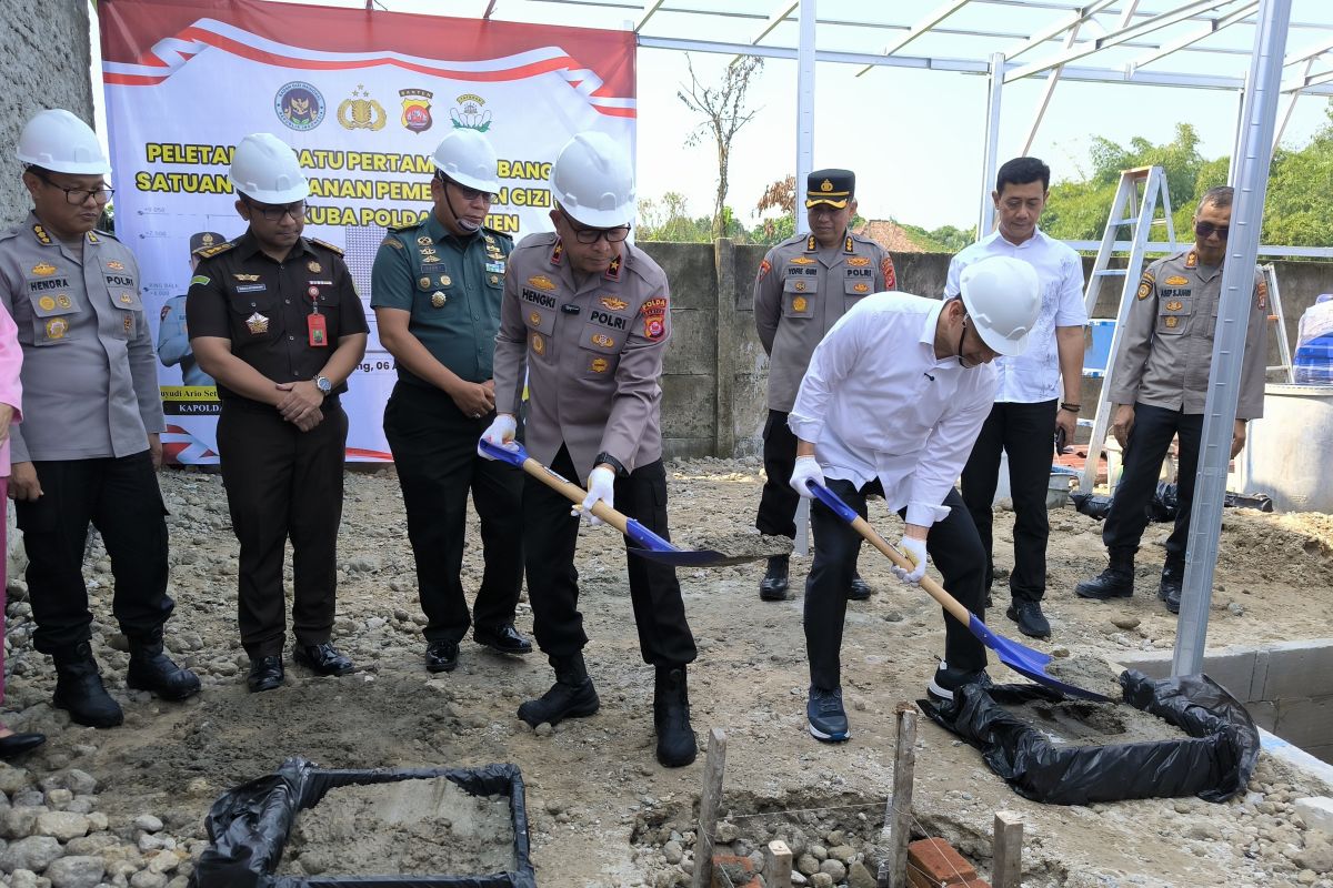 Polda bangun 12 SPPG baru di Banten untuk layani 48.000 siswa