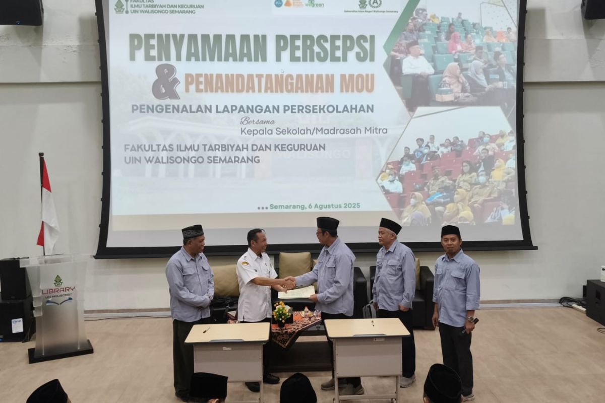 FITK UIN Walisongo MoU dengan puluhan sekolah