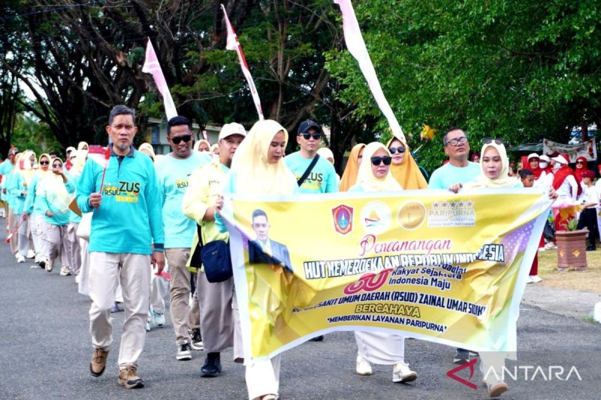 Semangat kemerdekaan pacu layanan paripurna RSUD Zainal Umar Sidiki