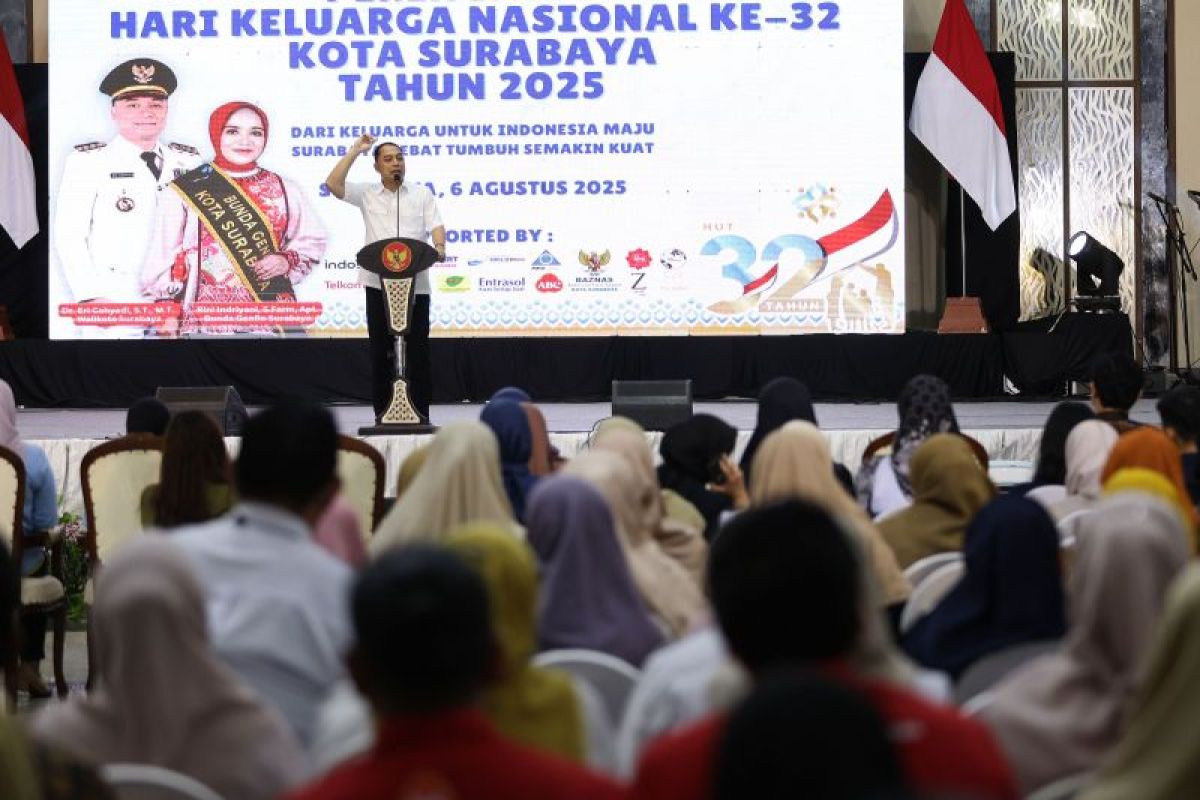 Wali Kota Surabaya: Peran ayah penting perkuat fondasi keluarga