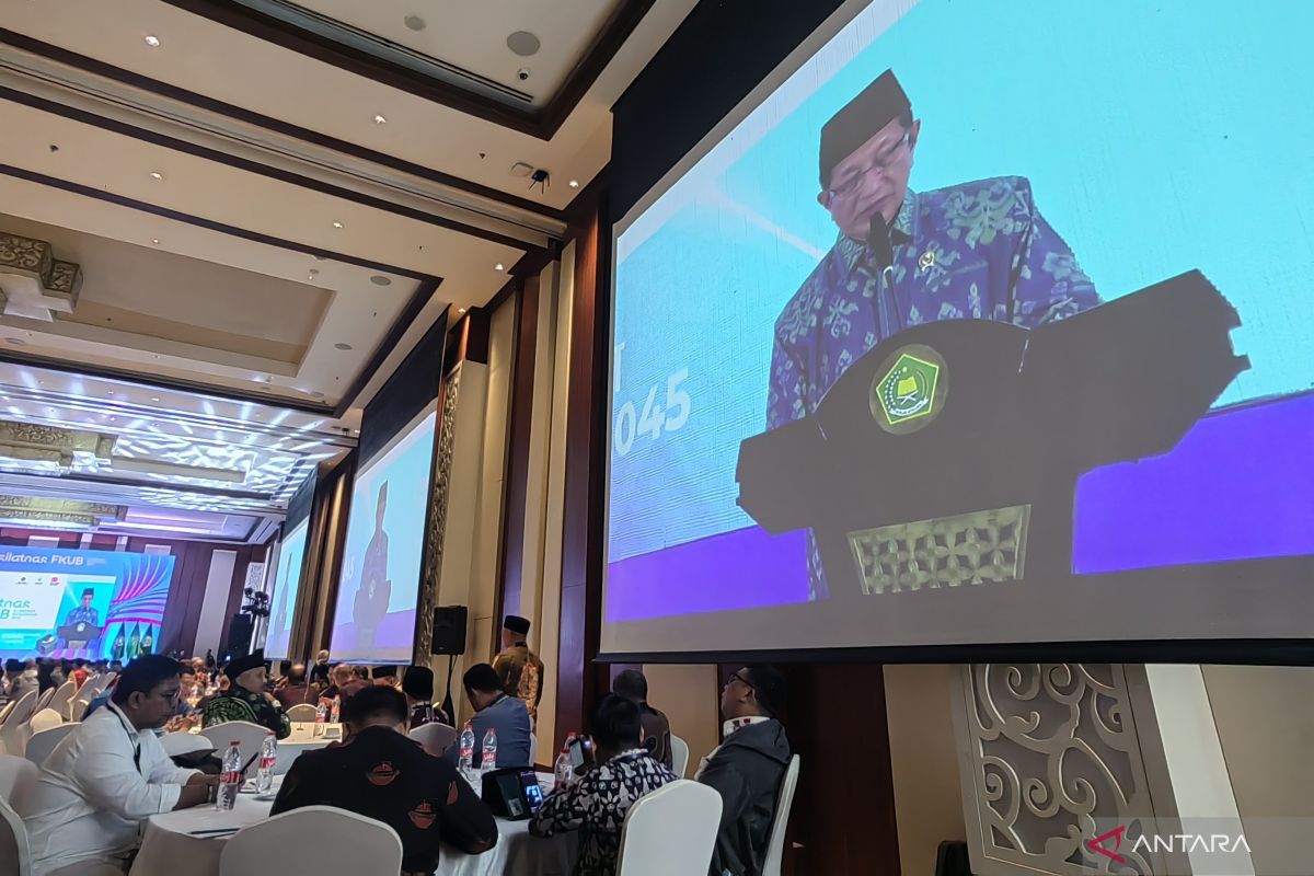 Menag: FKUB jadi perisai kerukunan umat beragama di Indonesia