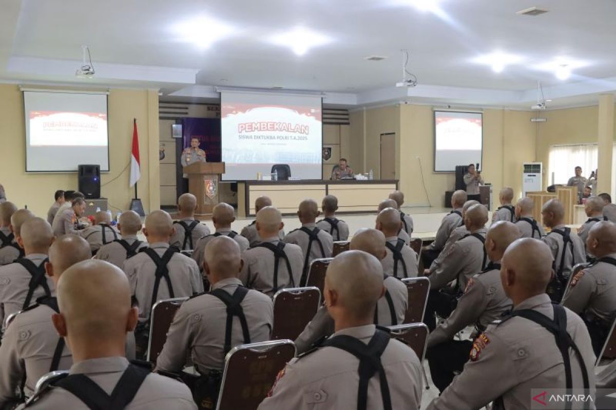 Kapolda tekankan integritas kepada siswa Diktuba Polri di Gorontalo