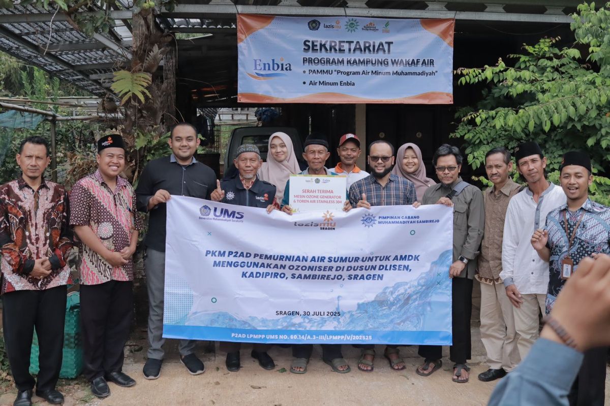 Geografi UMS kembangkan Kampung Wakaf Air di Sragen