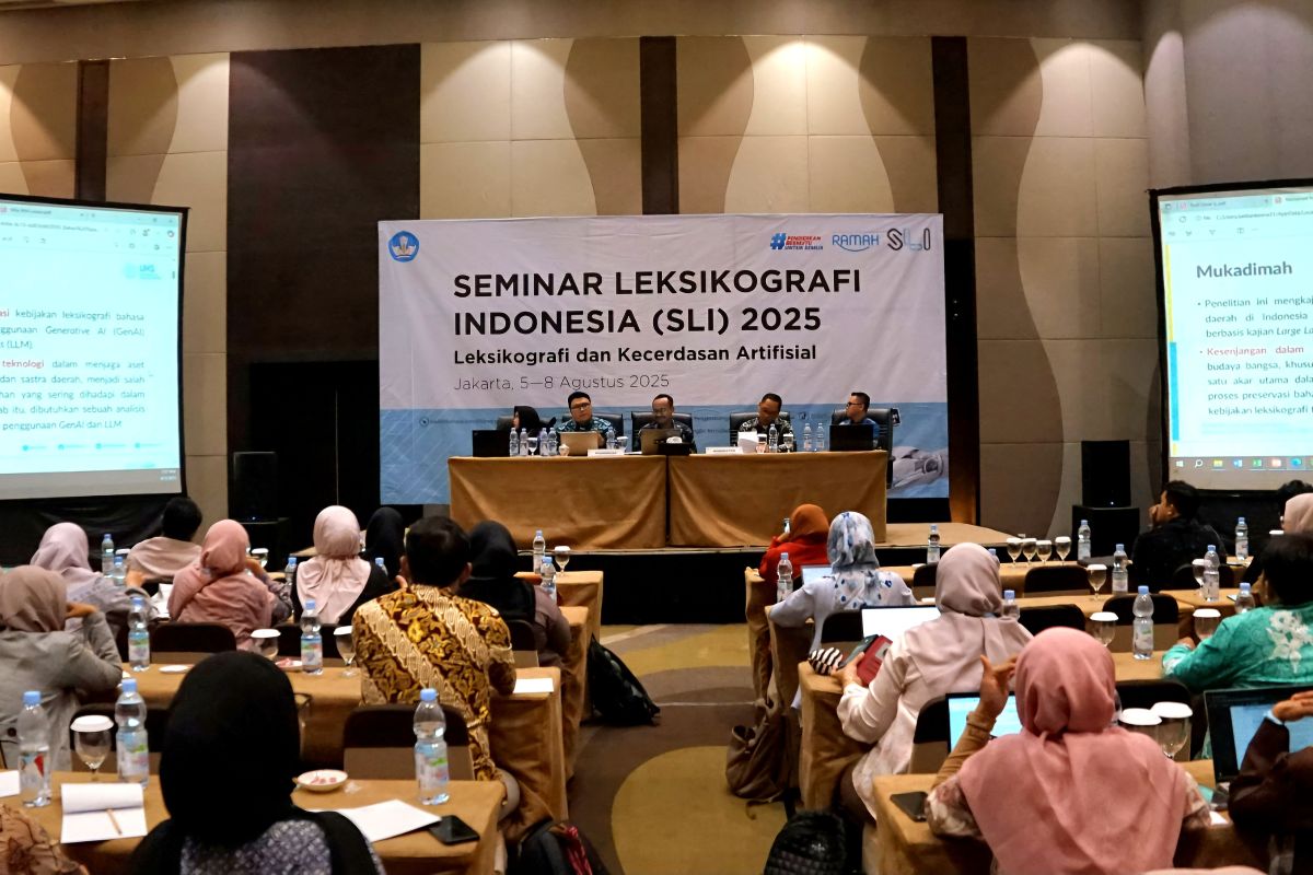 Buka SLI 2025, Kemendikdasmen tekankan peran KBBI jadi rujukan AI