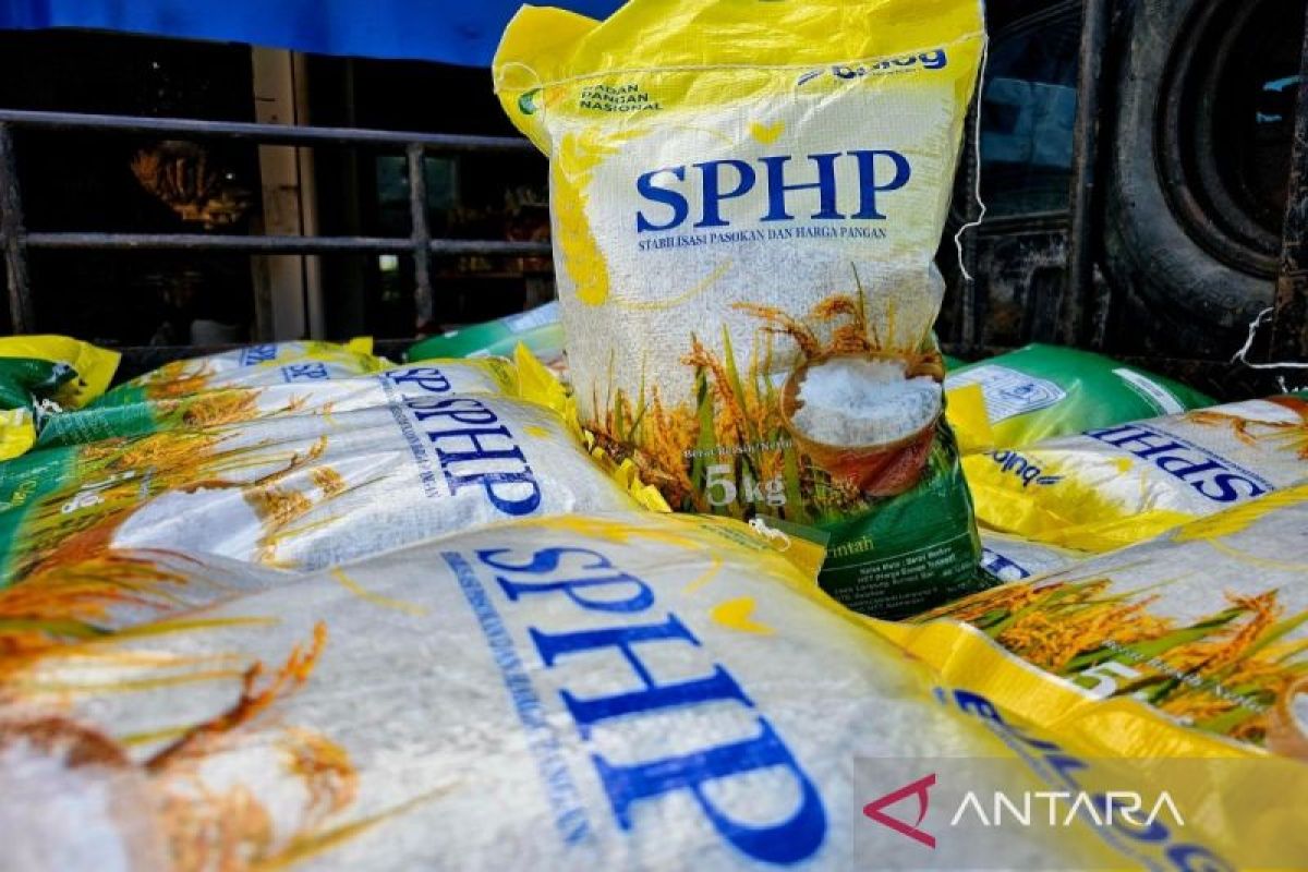 Bulog menyiapkan dua ton beras SPHP untuk Gerakan Pangan Murah di Natuna