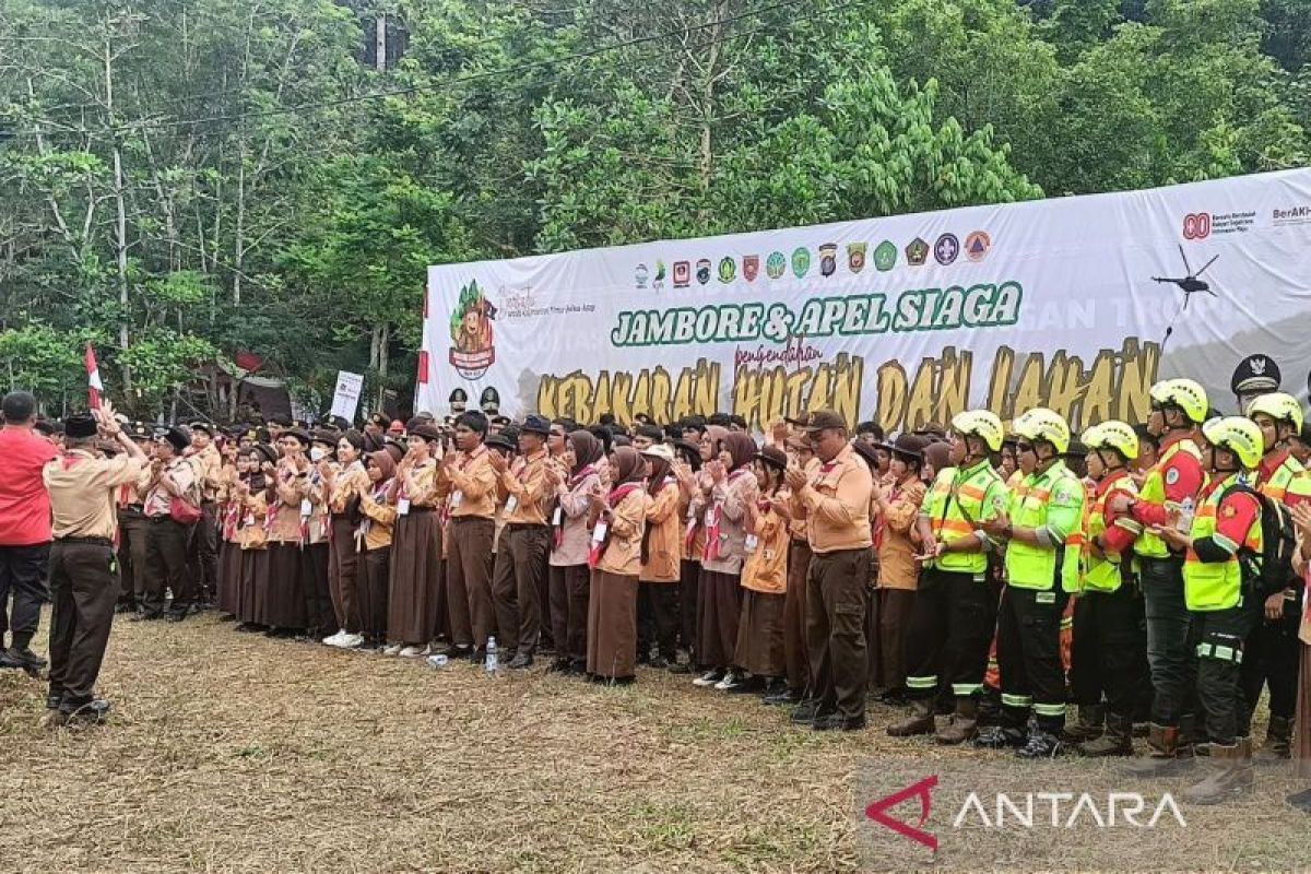 Government tackles 63 forest fires in East Kalimantan