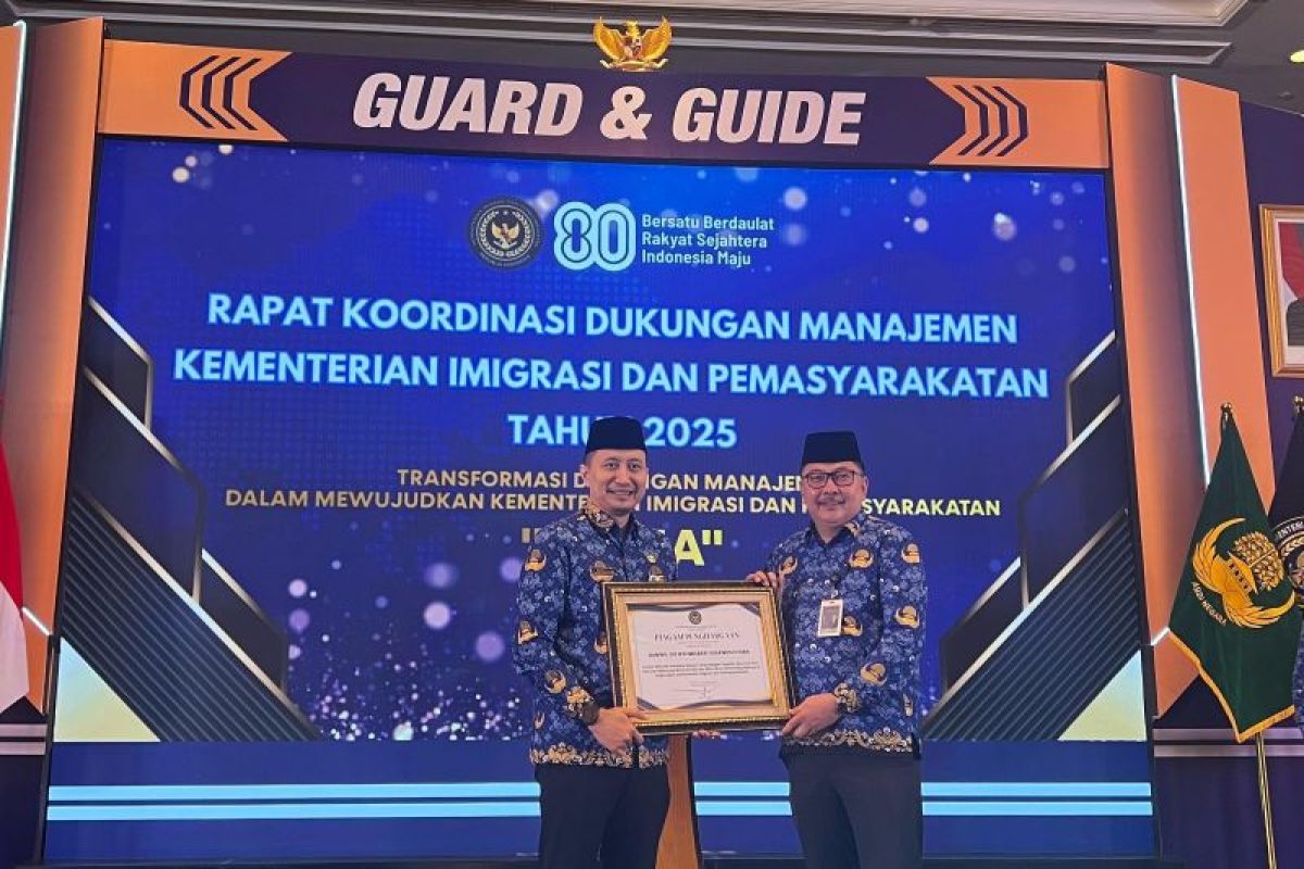 Imigrasi Sulut raih penghargaan reformasi birokrasi teroptimal