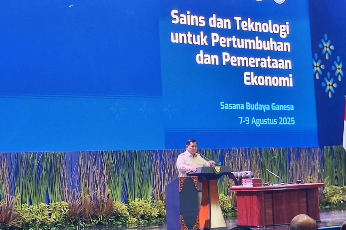 Presiden Prabowo hadiri Konvensi Saintek ITB, beri sambutan tertutup