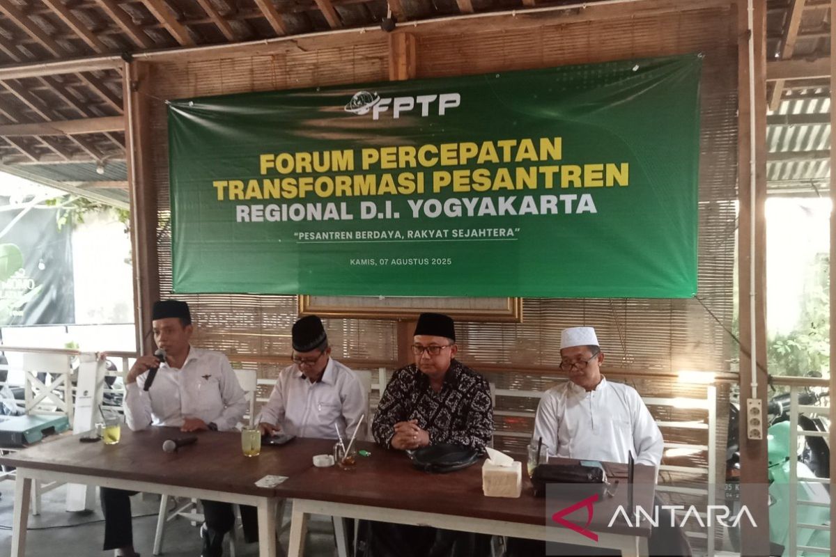 FPTP DIY : Keberadaan pesantren bisa entaskan kemiskinan 300.000 warga
