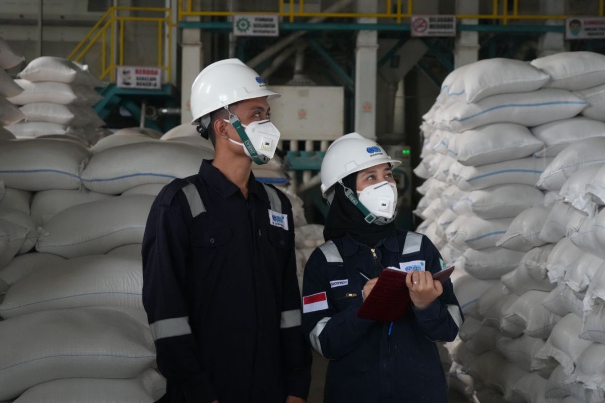 Jaga Stok Beras Tetap Berkualitas, Gudang BULOG Kanwil Jawa Timur Terapkan Fumigasi oleh SUCOFINDO
