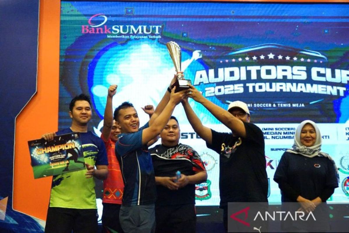 Bank Sumut gelar Auditors Cup 2025 Tournament
