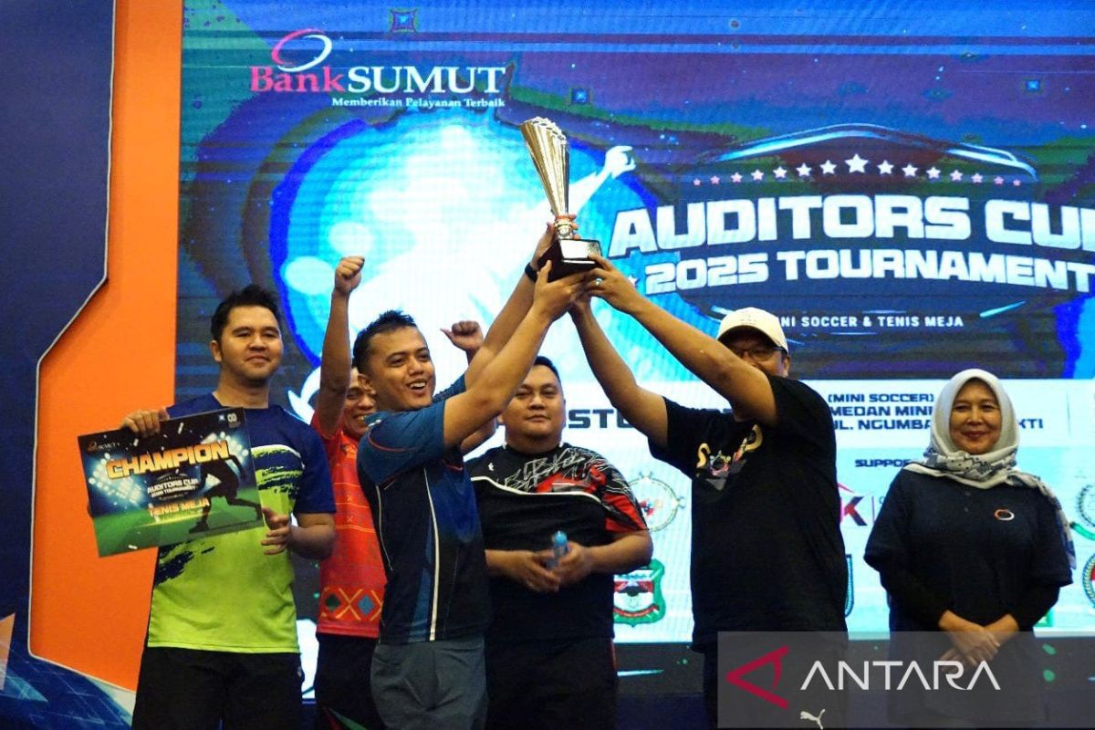 Bank Sumut gelar Auditors Cup 2025 Tournament