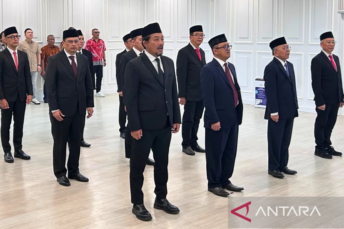 Kemenkum lantik 10 Komisioner LMKN periode 2025-2028