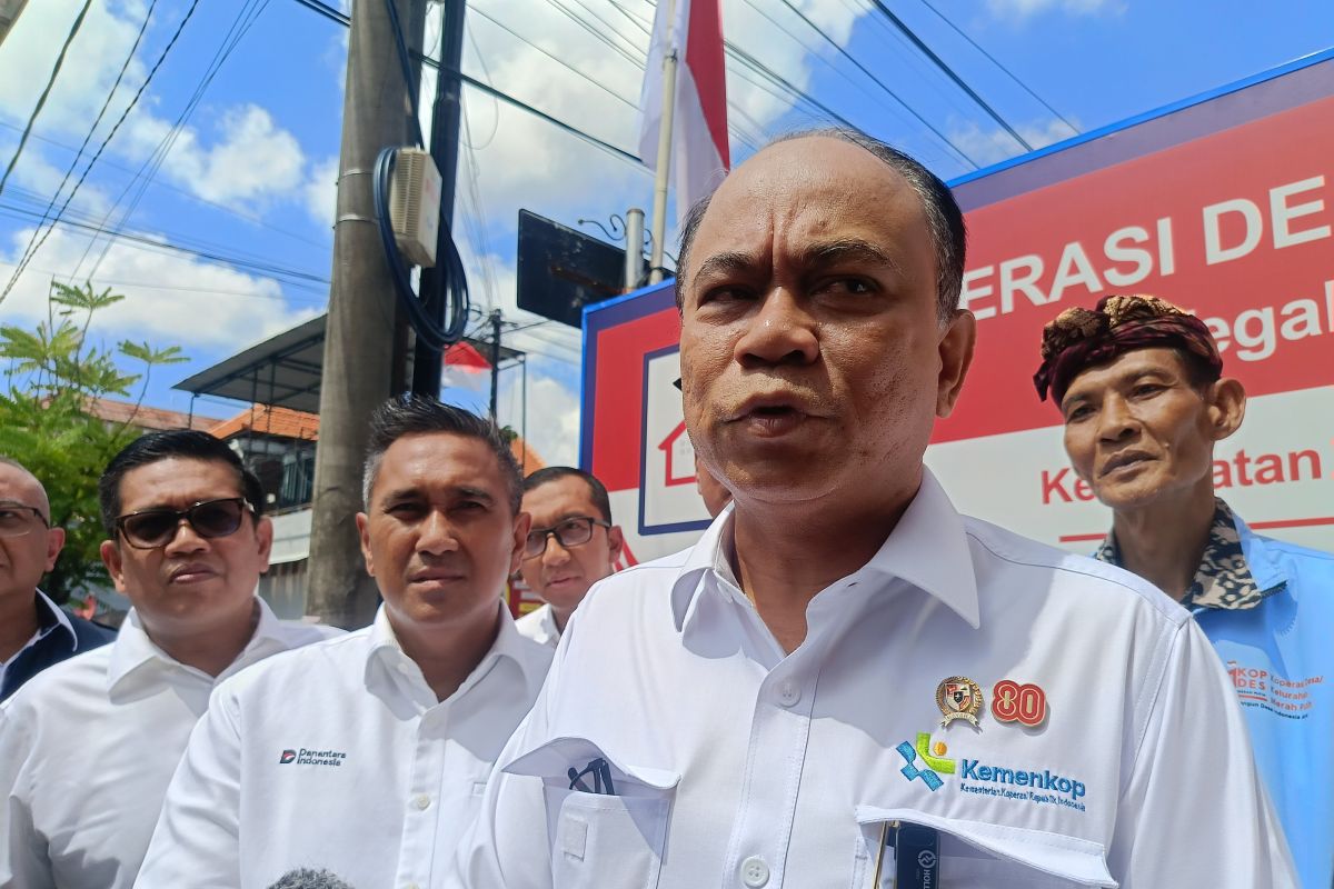 Menkop: Kopdes Tegal Harum Denpasar jadi contoh skala perkotaan 