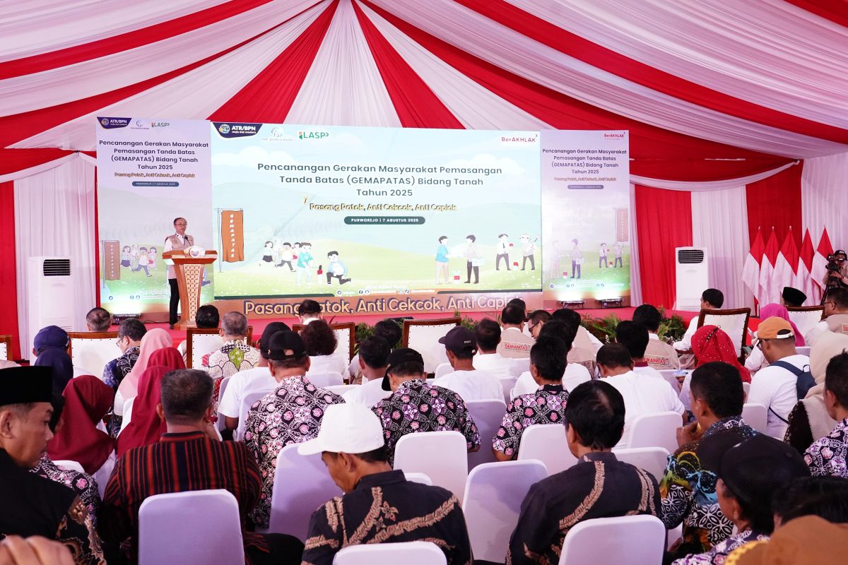Menteri Nusron: Pembangunan tidak dilakukan di atas lahan sawah demi ketahanan pangan