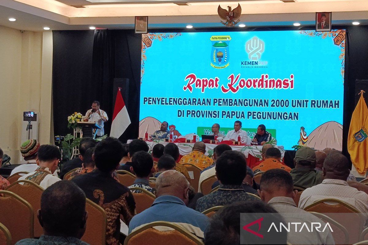 Presiden Prabowo bantu 2.200 rumah bagi Provinsi Papua Pegunungan