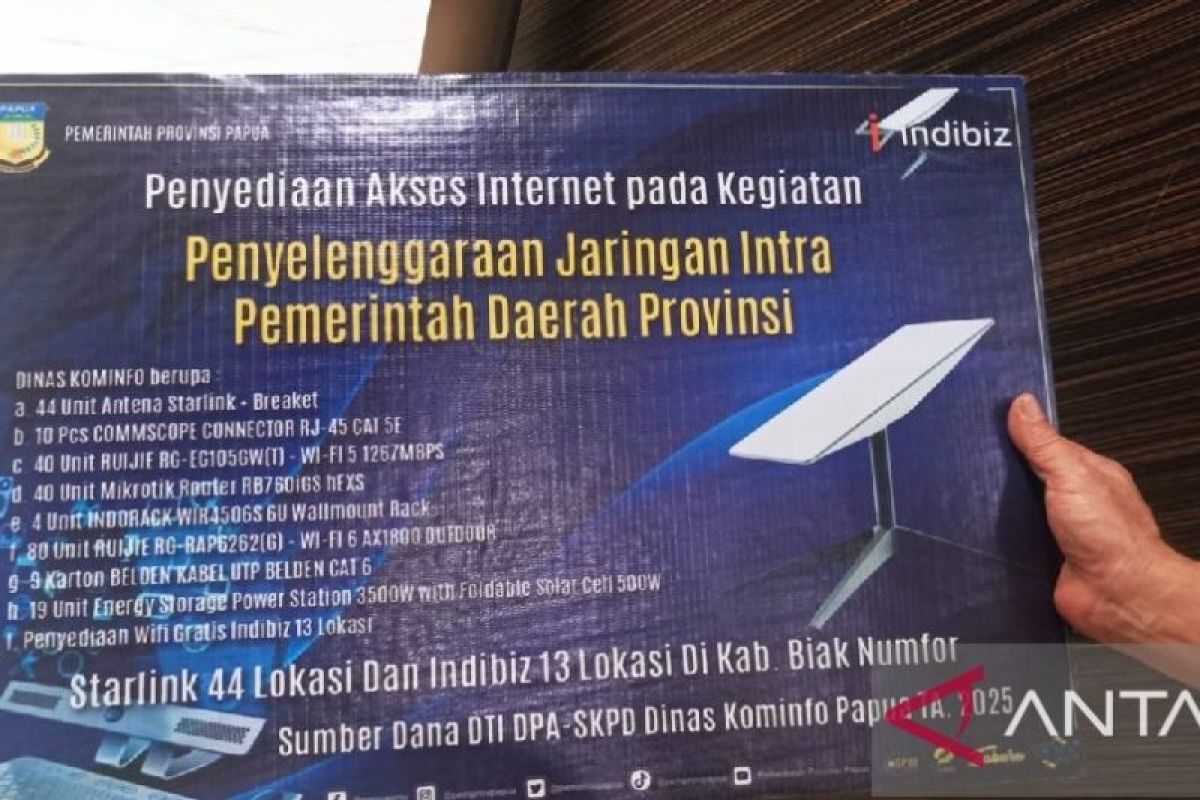Pemkab Biak Numfor bantu perkuat layanan internet dukung PSU Papua