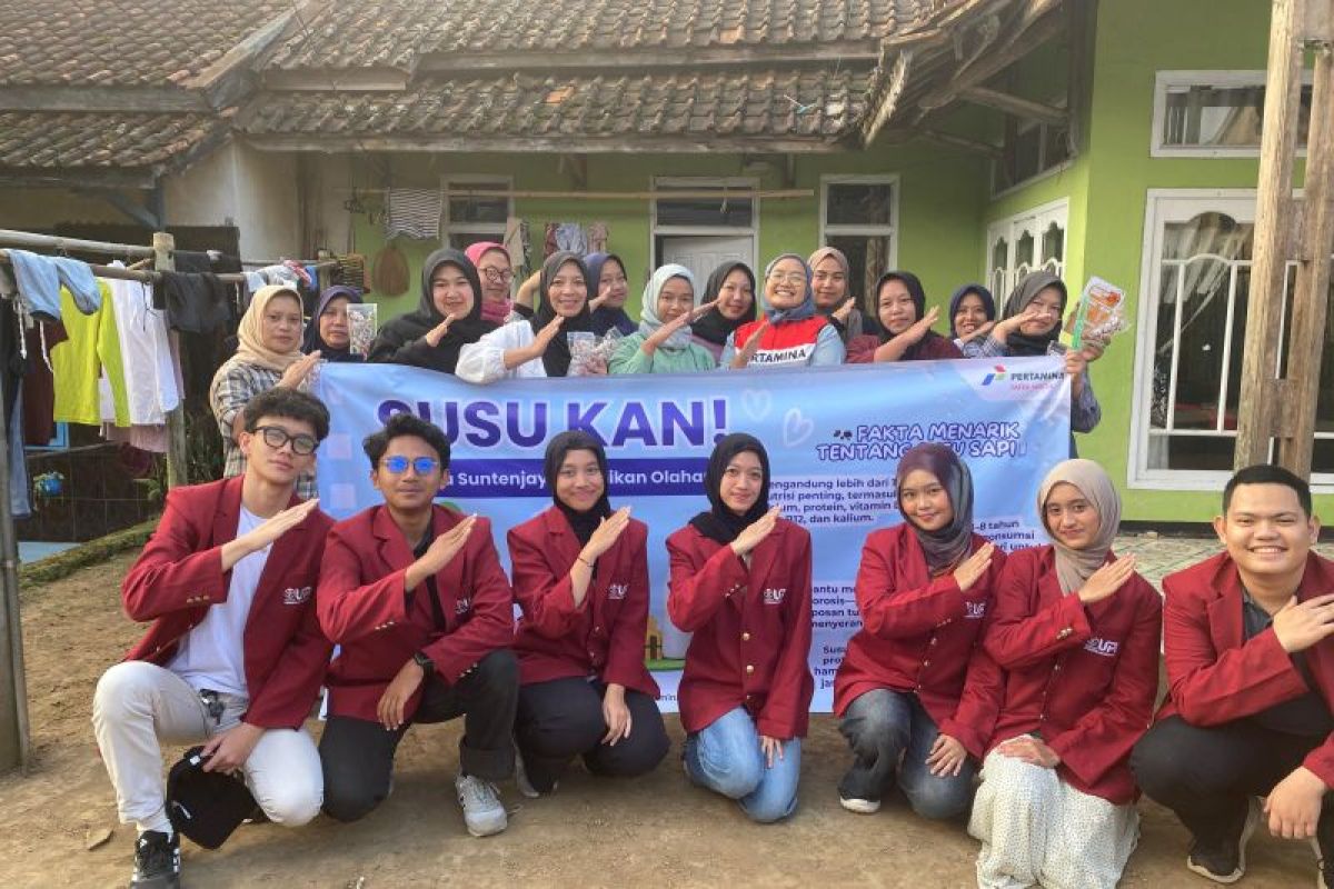 Pertamina Patra Niaga Regional JBB perkuat UMKM Olahan Susu di Kampung Sukaluyu