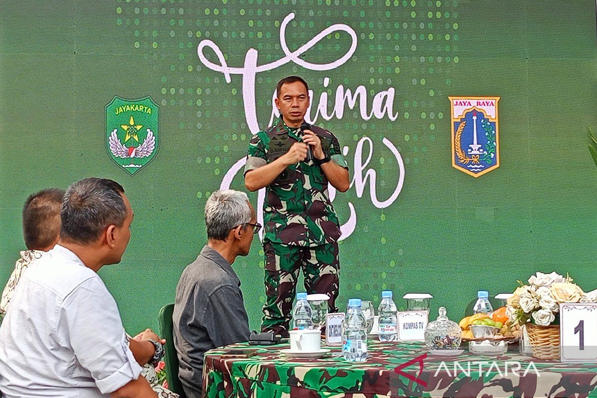 Cegah banjir, Pangdam Jaya gencarkan aksi bersih sungai di Jabodetabek