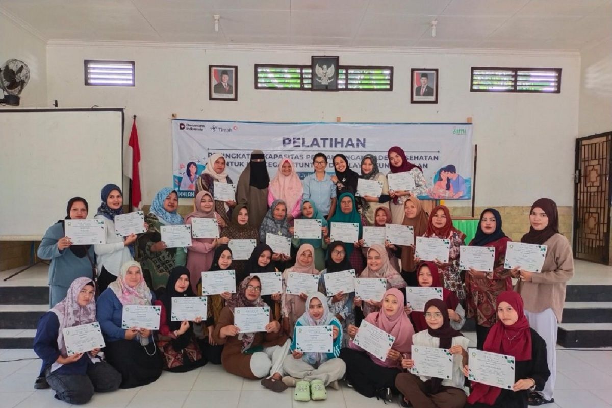 PT Timah latih kader kesehatan cegah stunting 
