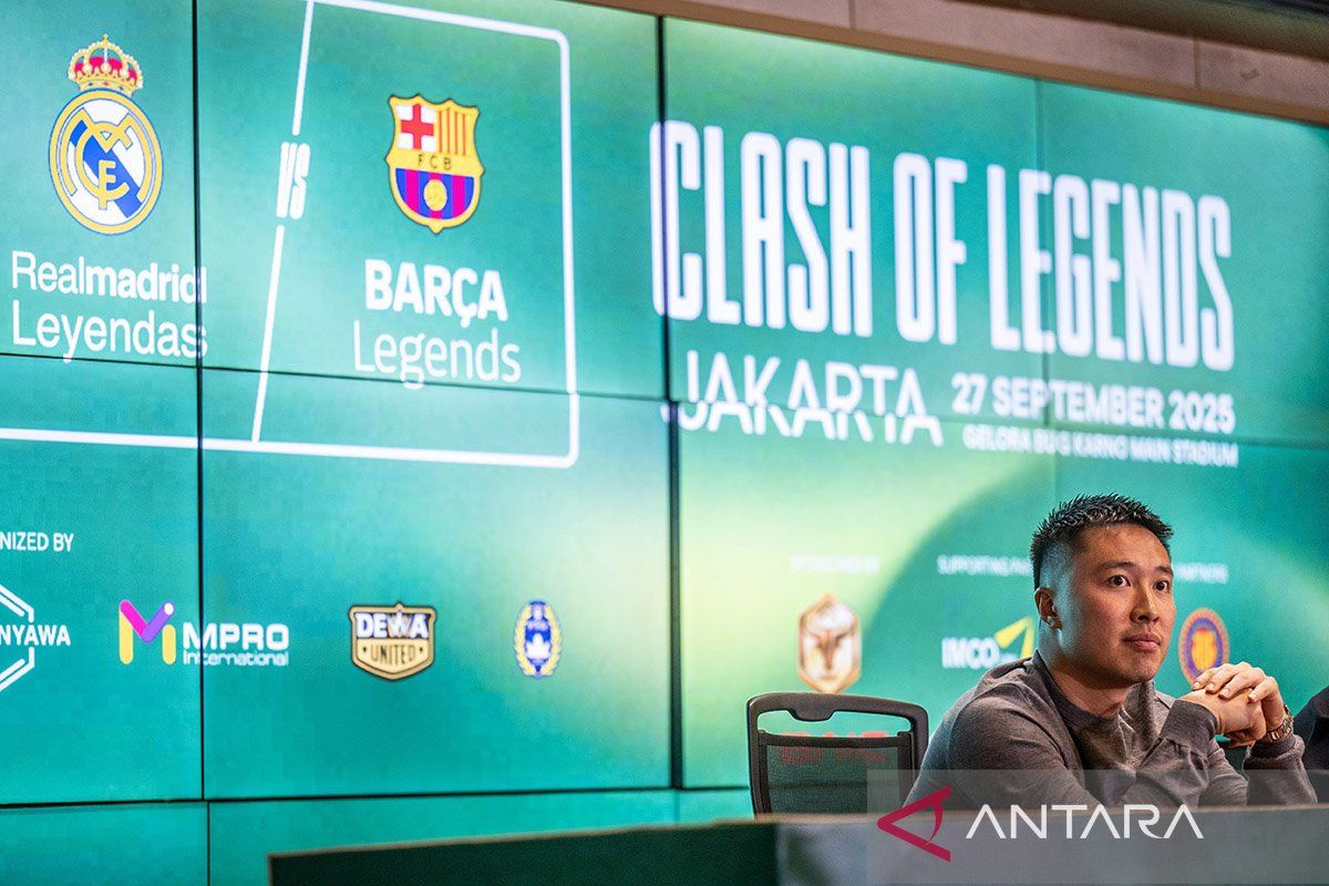 Legenda Madrid vs Barcelona bakal duel di Jakarta 27 September