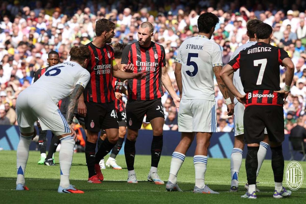 Laga pramusim: Leeds United dan AC Milan bermain imbang 1-1