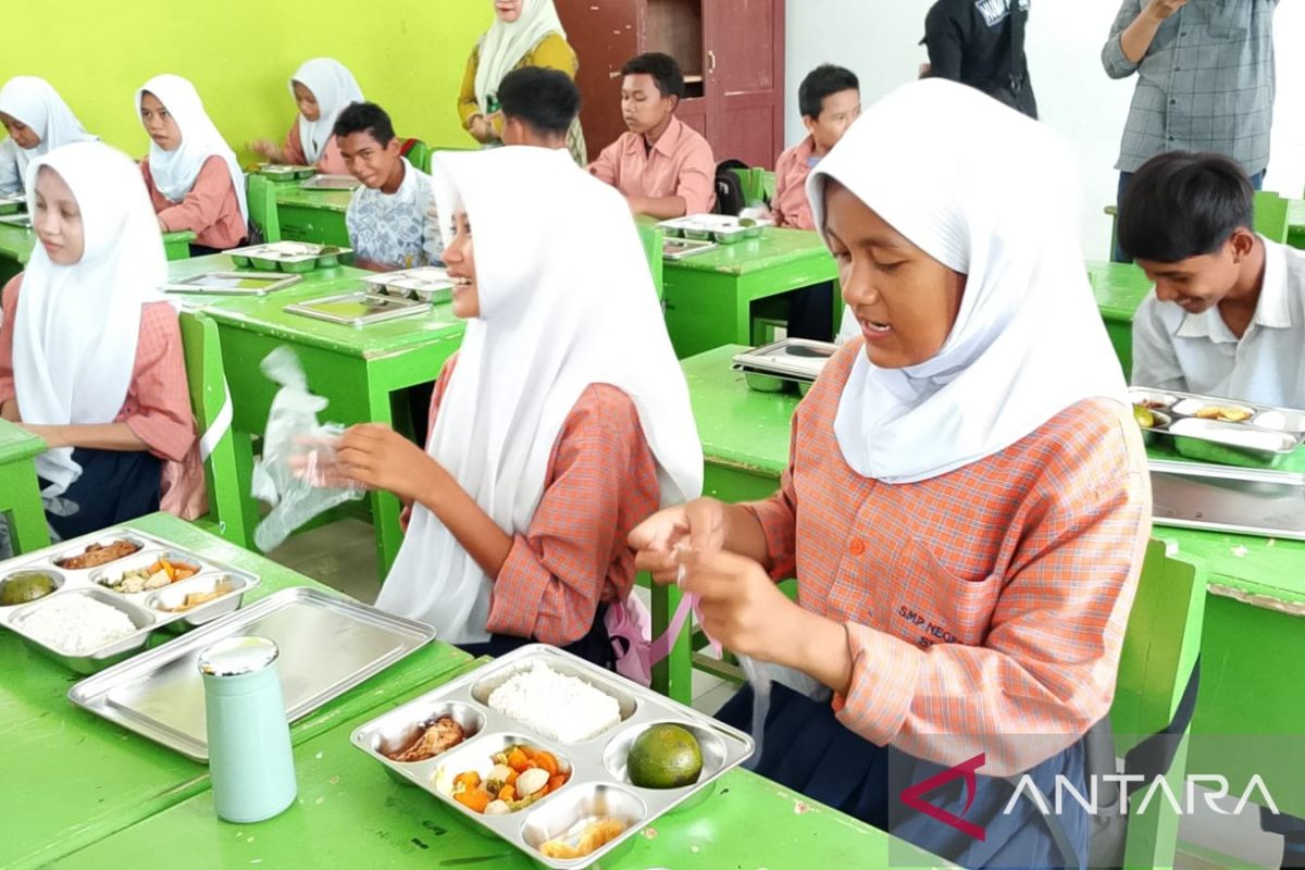 Pemkab Sigi mencatat Program MBG sudah menyasar 3.299 siswa di Dolo