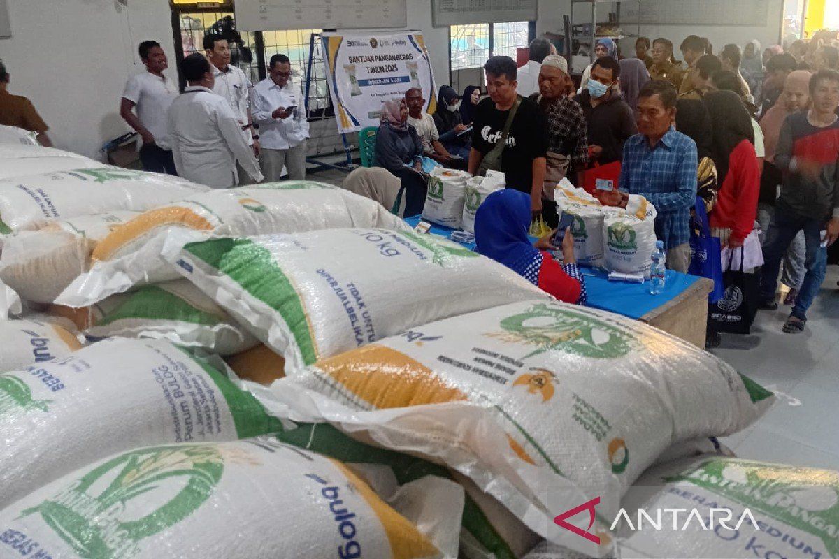 Bulog Sumut sebut penyaluran beras bantuan pangan capai 75 persen