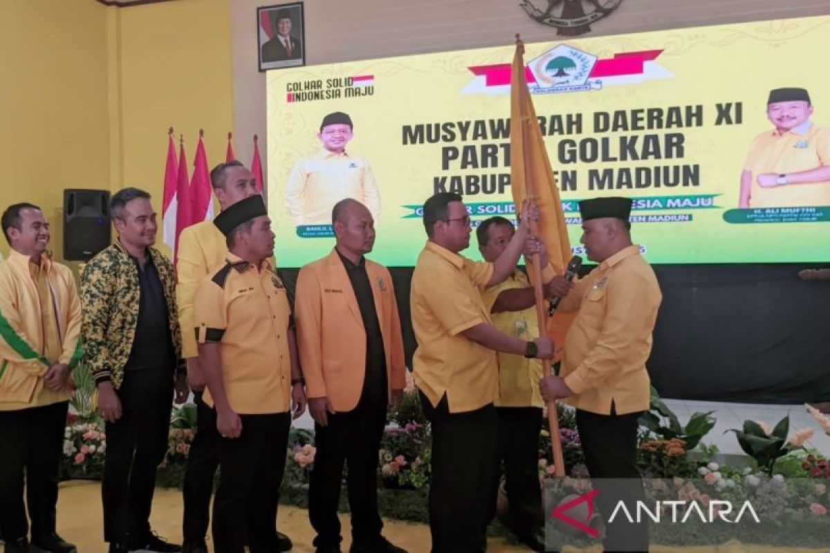 Ketua DPD Golkar Madiun terpilih, Mashudi siap wujudkan struktur pengurus solid