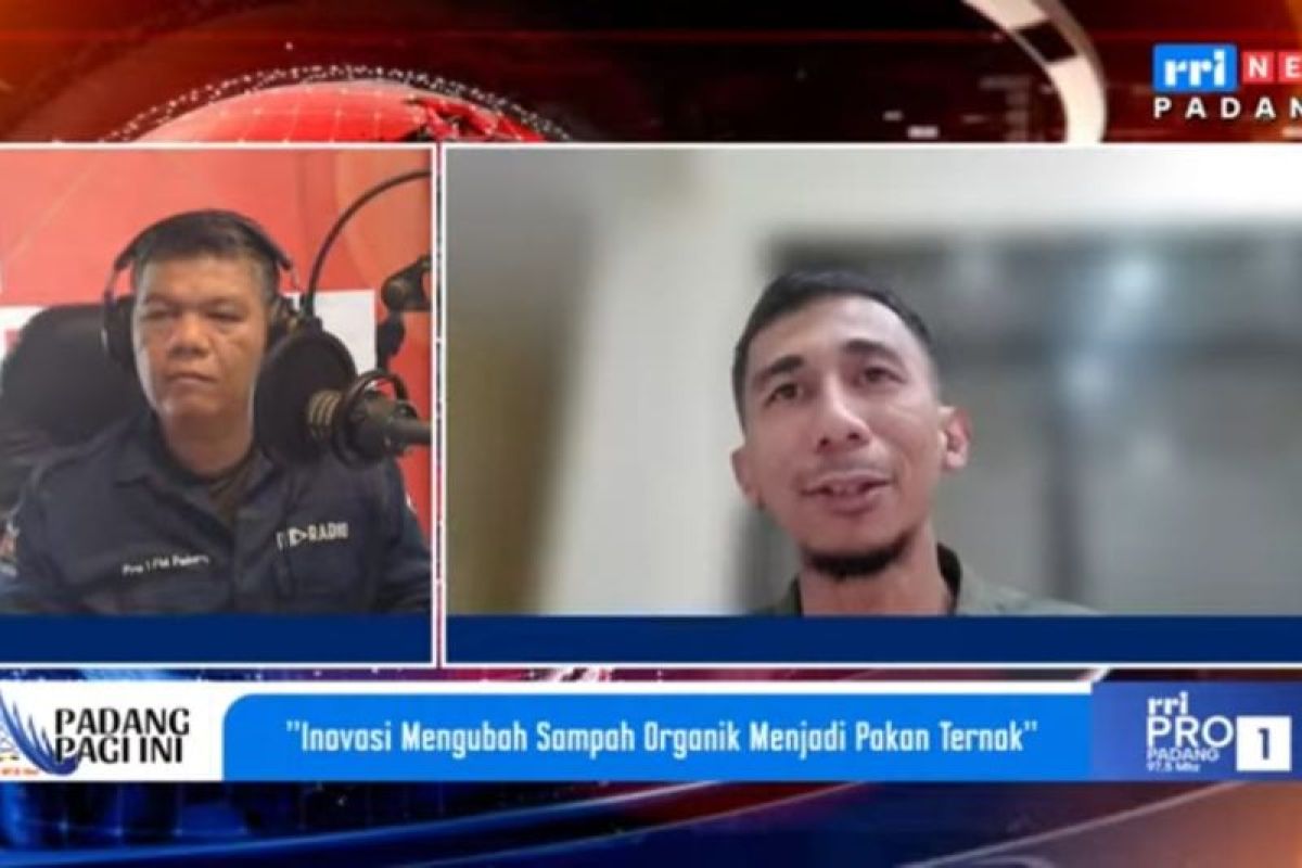 Ilham Akbar di RRI Padang: Maggot, solusi cerdas kurangi sampah dan tingkatkan ekonomi warga