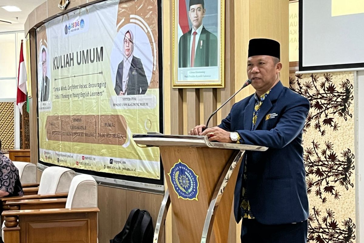 PGSD UMS gelar kuliah umum internasional bahas cara tanamkan critical thinking anak