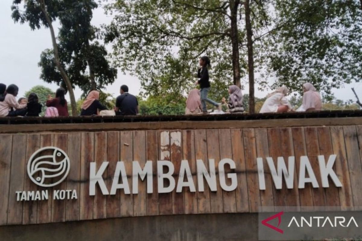 Pemkot Palembang tata kawasan wisata Taman Kambang Iwak