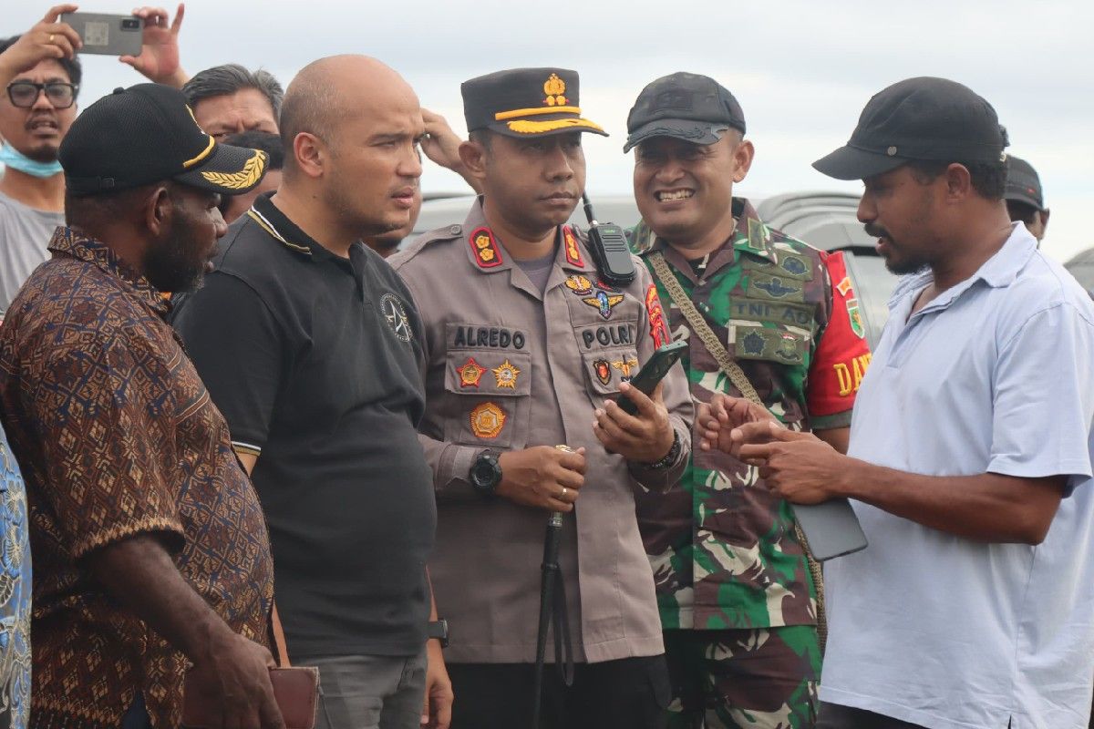 Kapolres: Polri siap amankan pembangunan 200 rumah warga Nduga