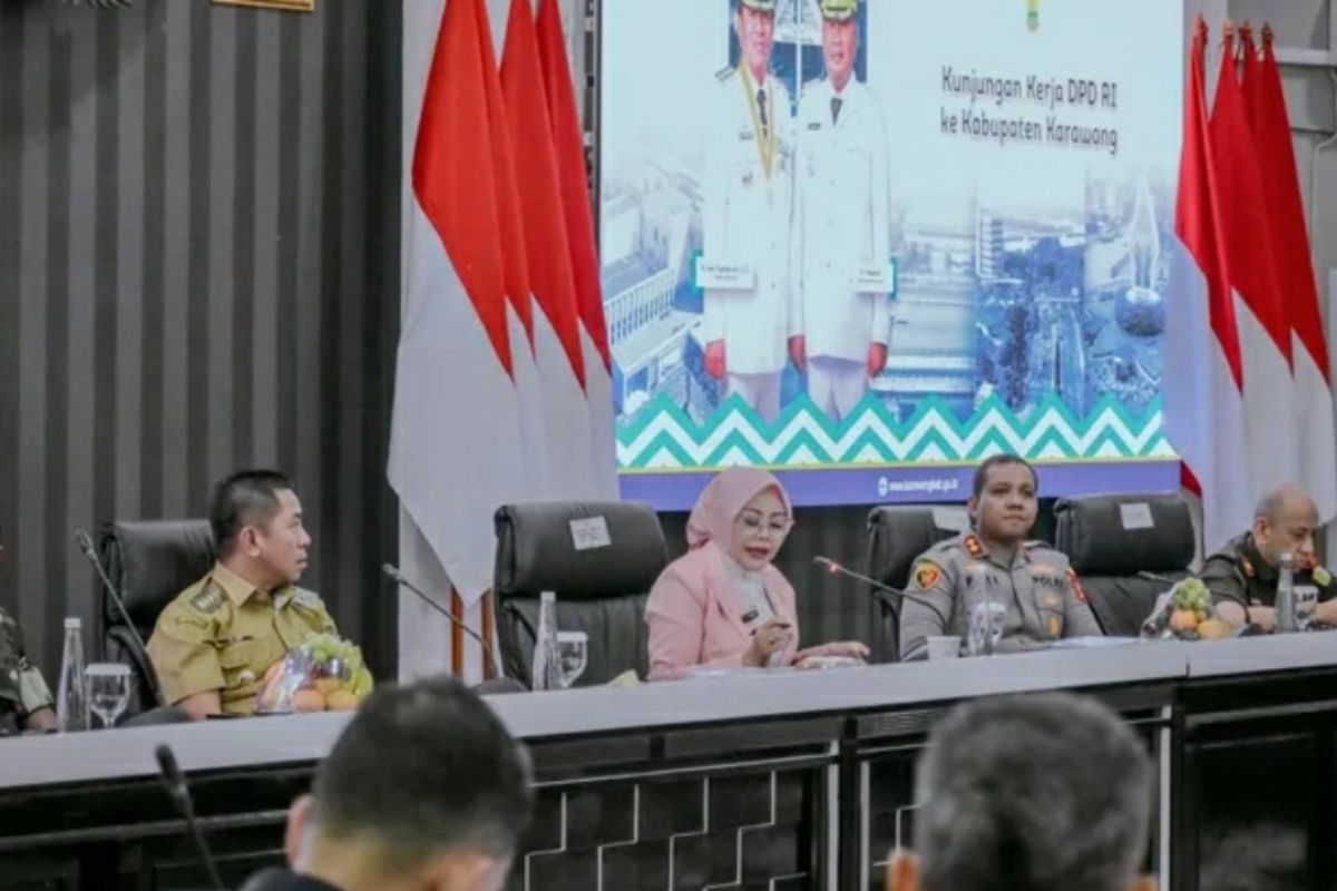 Bupati Karawang sampaikan komitmennya jaga pertanian dari alih fungsi