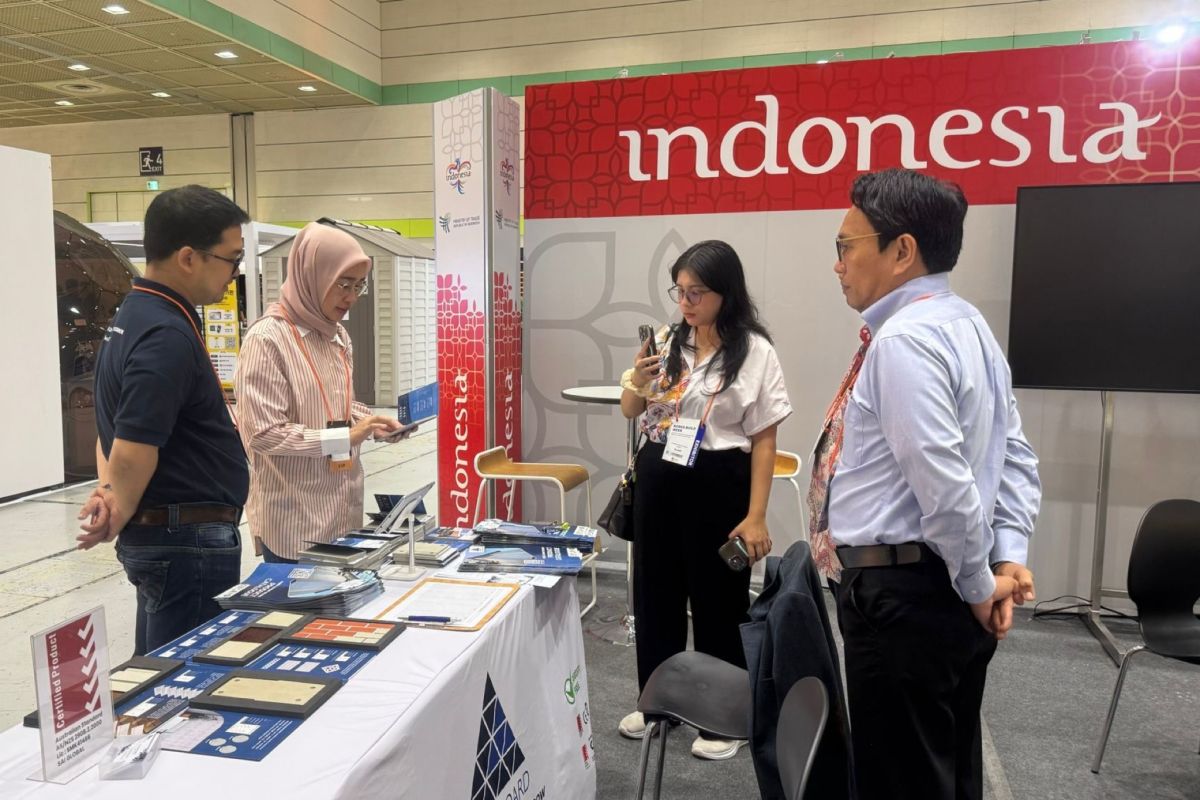 Bahan bangunan Indonesia raup transaksi Rp41,62 miliar di Seoul