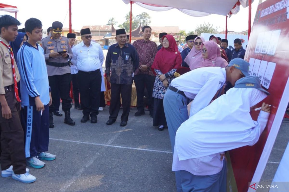 Padang Panjang gelar apel akbar cinta kebangsaan dan kerukunan