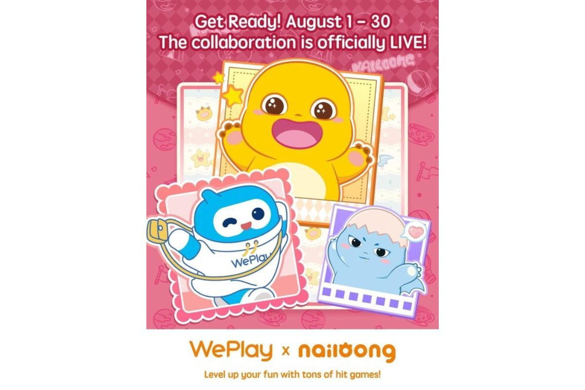 WePlay berkolaborasi dengan 'Nailoong' - main game jadi tiga kali lipat lebih seru, bikin musim panas makin ceria!