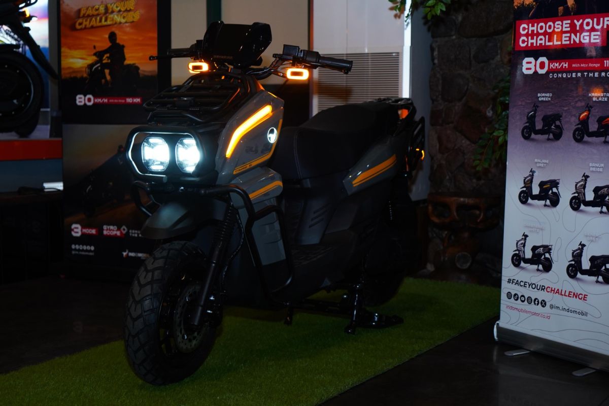 Indomobil eMotor Tyranno ramaikan pasar motor listrik Surabaya