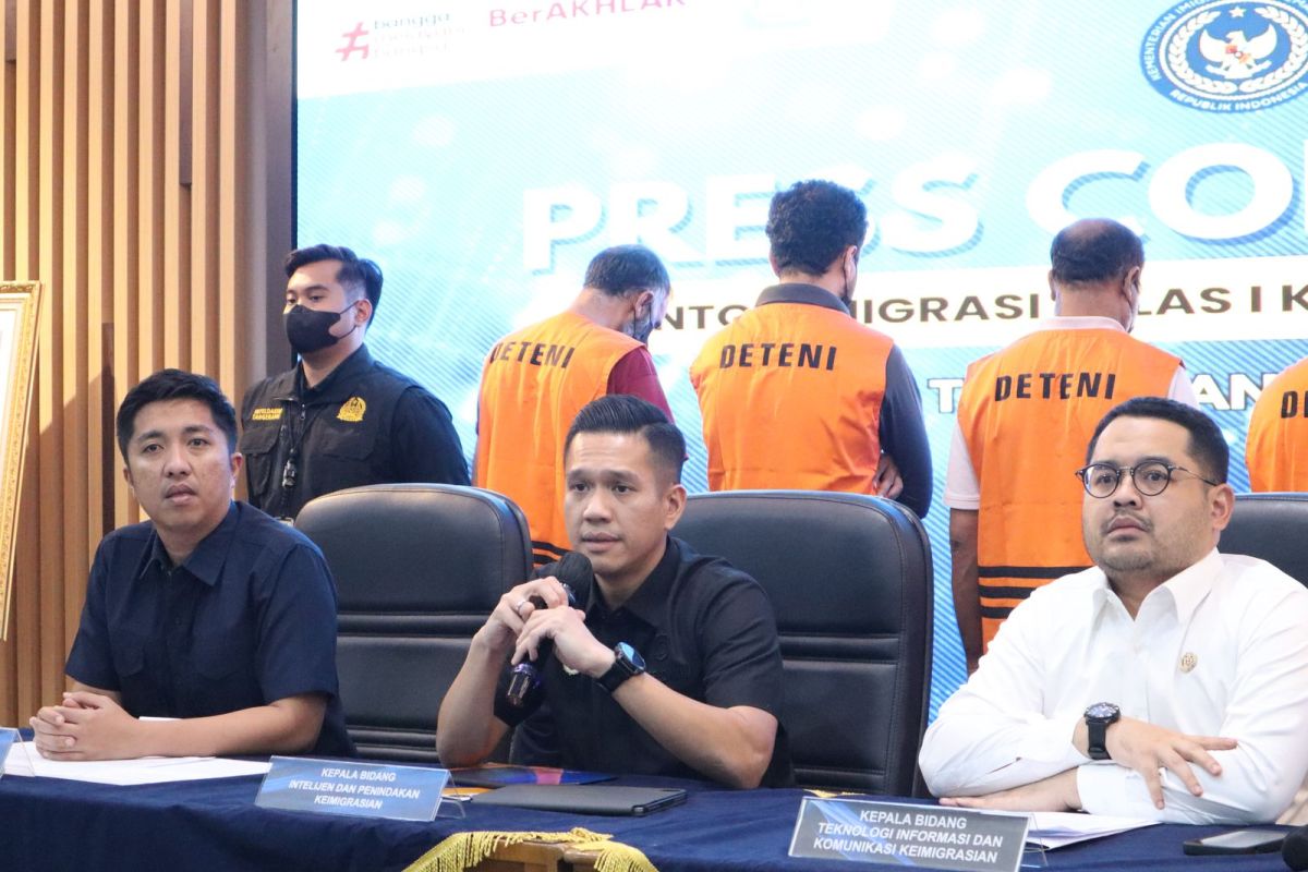 Imigrasi Tangerang tangkap WNA jadi investor fiktif hingga overstay