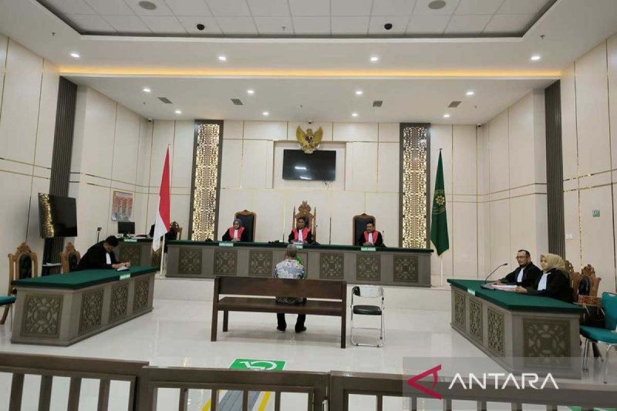 Kades di Pidie terdakwa korupsi dana desa dituntut 1 tahun 9 bulan penjara
