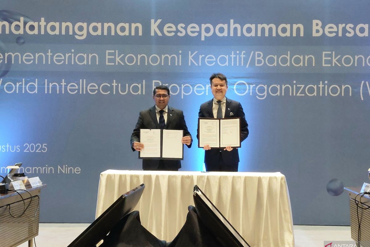 Pemerintah gandeng WIPO perkuat perlindungan kekayaan intelektual