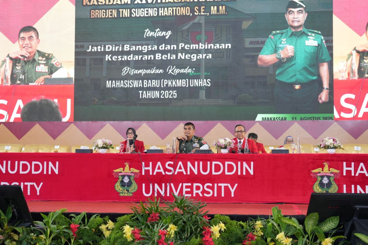 Kodam XIV/Hasanuddin tekankan pentingnya jati diri bangsa