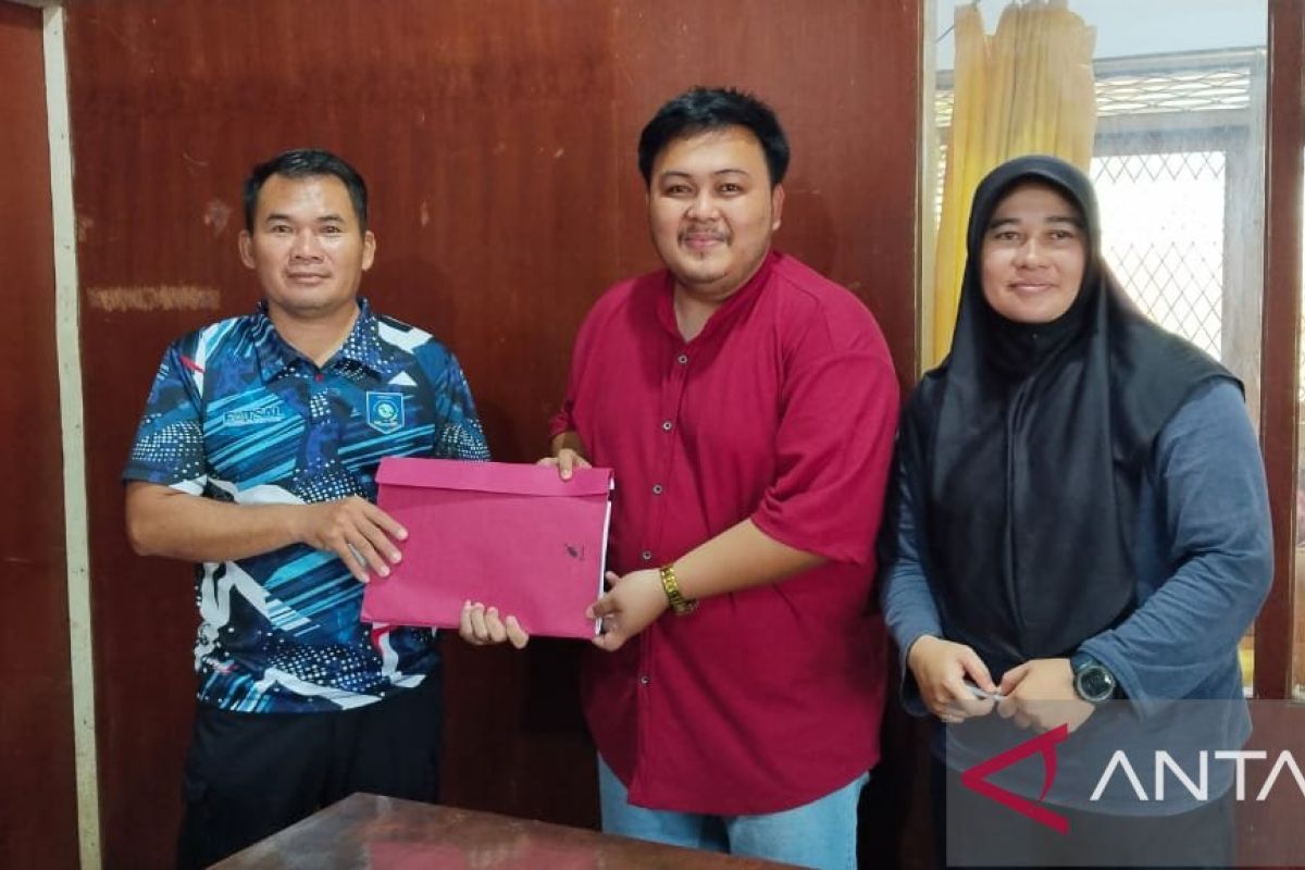 23 cabor dukung Andri Fahrial daftar calon ketua KONI Bangka Selatan