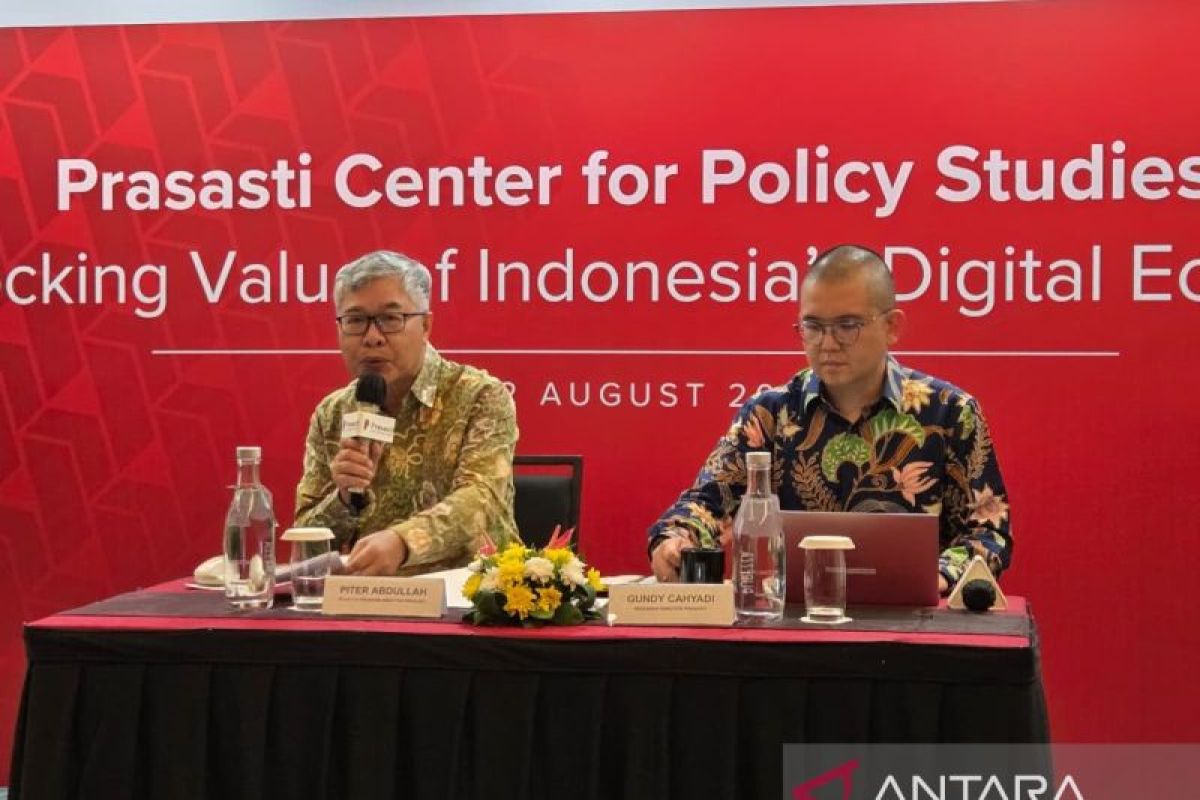 Prasasti: Ekonomi digital kunci mencapai pertumbuhan ekonomi 8 persen