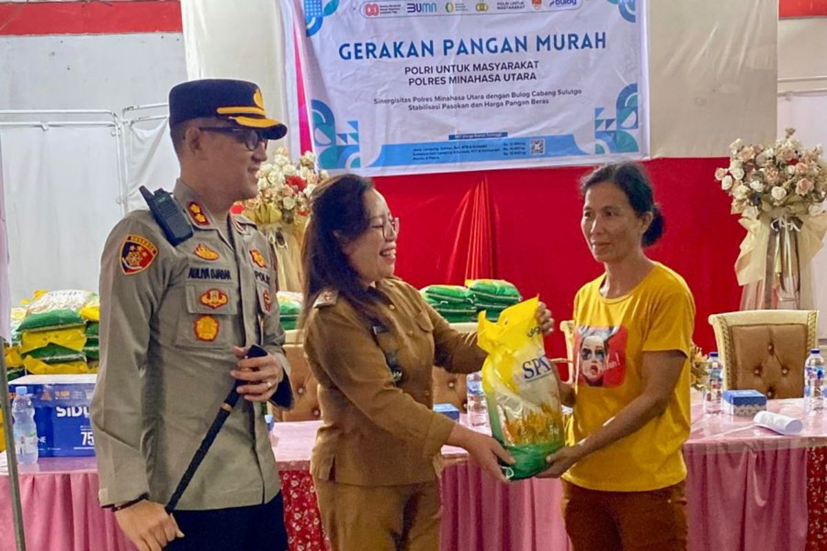 Bulog-Pemprov Sulut lakukan GPM untuk beras SPHP di 20 titik