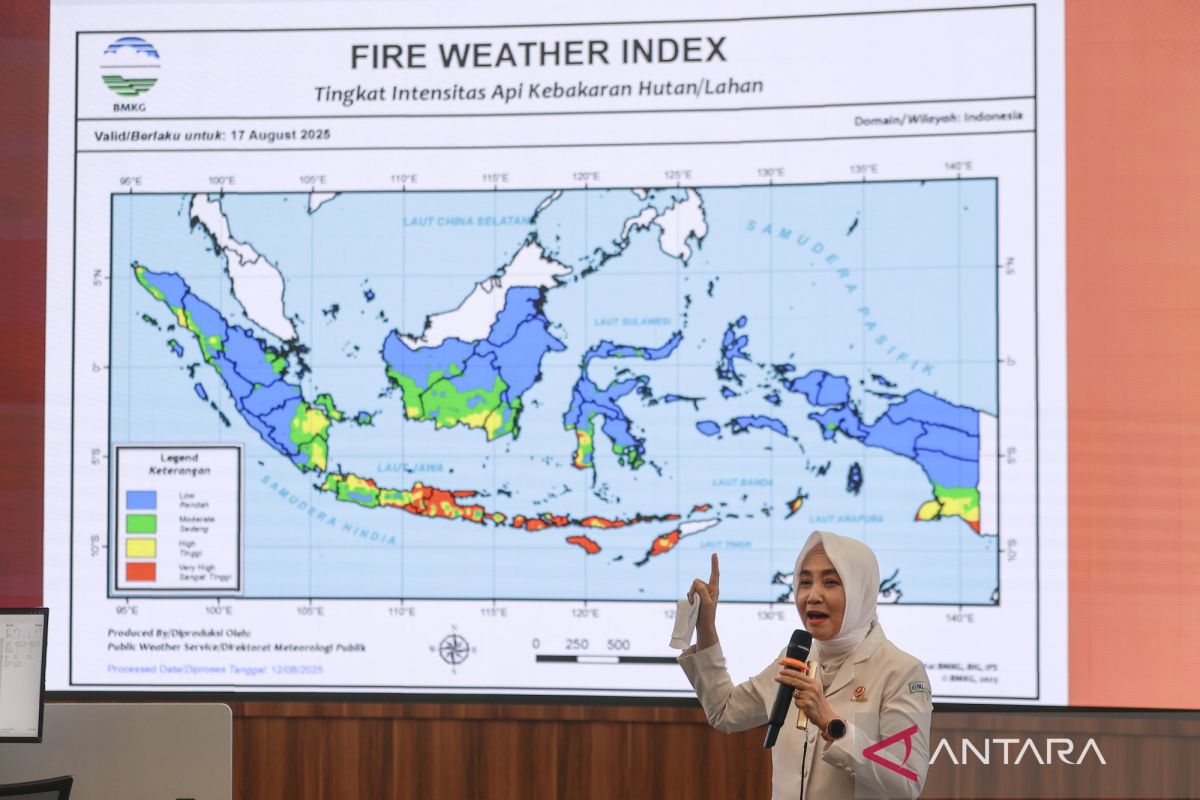 Cuaca hari ini, BMKG prakirakan mayoritas wilayah berawan-hujan ringan