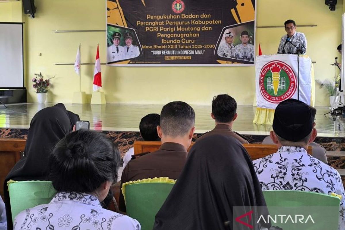 Pemkab Parigi Moutong gandeng PGRI perkuat program prioritas pendidikan