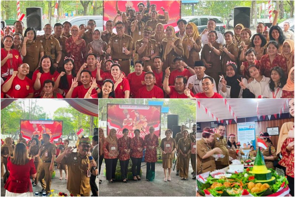 Perkuat nasionalisme, Disdagperin Kalteng semarakkan HUT ke-80 RI