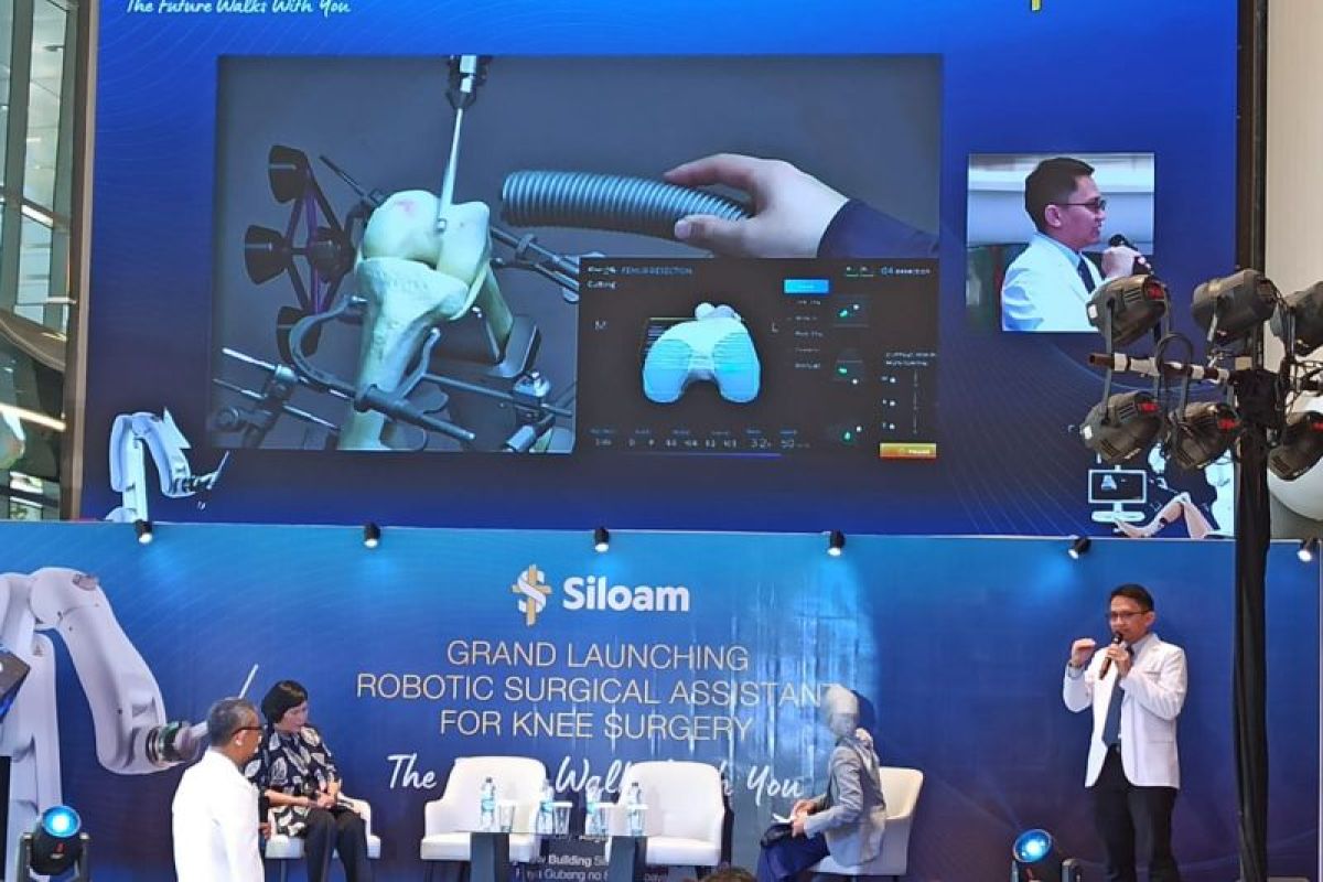 Siloam Surabaya hadirkan teknologi bedah lutut robotik CUVIS
