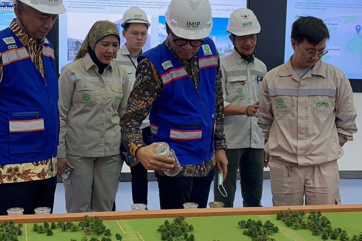 Wamenperin RI kunjungi IMIP dorong pengembangan kawasan industri